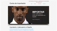 Desktop Screenshot of cocheimportacion.info